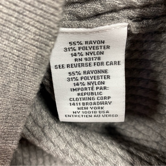 Magaschoni Sweater Vest Womens Size Large Gray Knit High Neck Tank - Picture 5 of 6